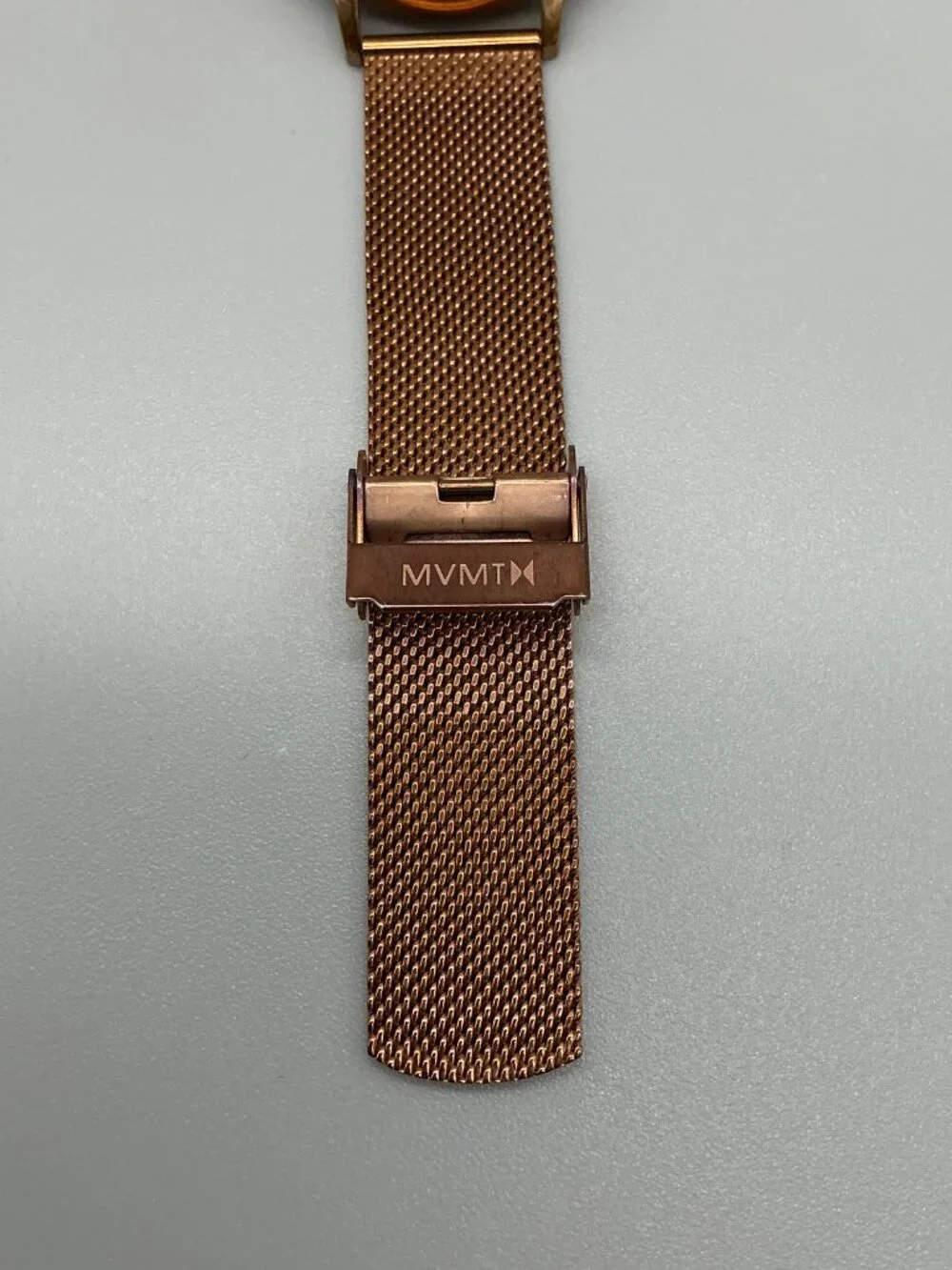 MVMT Boulevard Malibu Marble Women Watch 38mm Rose Gold Tone Mesh New Battery